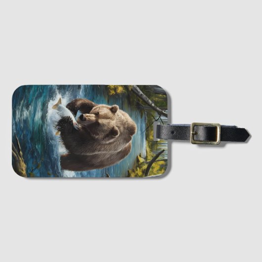 Bears Catch of the Day ラゲッジタグ (正面横)