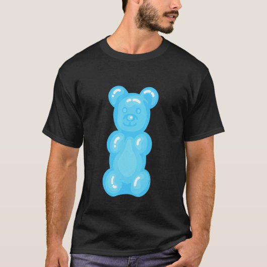 Bears Children Light Blue  Gummy Bear Tシャツ (正面)