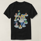 Bears Cloud気に And Rainbows Bearグループ Tシャツ (デザイン正面)