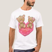 Bears in Love T-Shirt Tシャツ (正面)