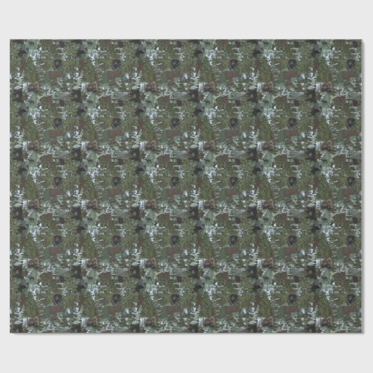 Bears in the Beautiful Woods ラッピングペーパー (フラット)