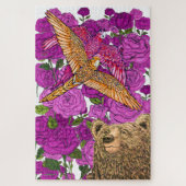 Bears Love Parrots ジグソーパズル (縦)