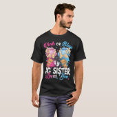 Bears Nk Or Blue Big Sister Loves You Gender Revea Tシャツ (正面フル)