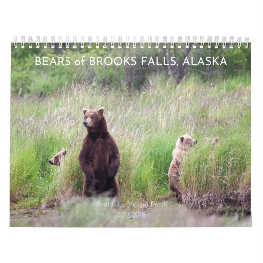 Bears of Brooks秋- 2021年カレンダー カレンダー (カバー)