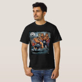 BEARS PLAYING BASKETBALL Tシャツ (正面フル)