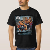 BEARS PLAYING BASKETBALL Tシャツ (正面)
