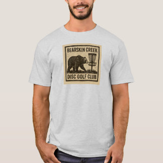 Bearskin Creek – メンズウッドブロック Tシャツ