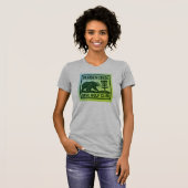 Bearskin Creek DiskゴルフクラブTシャツ – 女性 Tシャツ (正面フル)