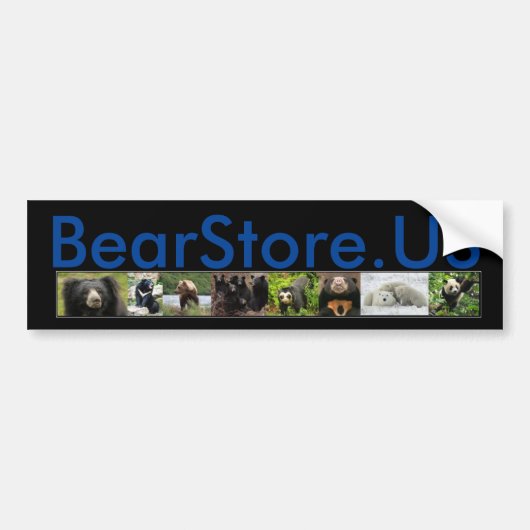 BearStore.US バンパーステッカー (正面)