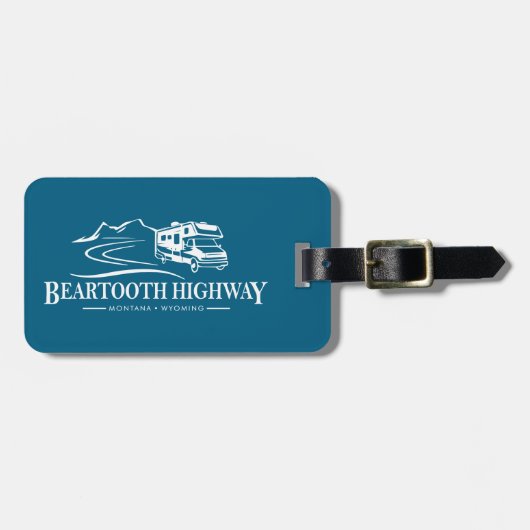 Beartooth高速道路レクリエーション車 ラゲッジタグ (正面横)