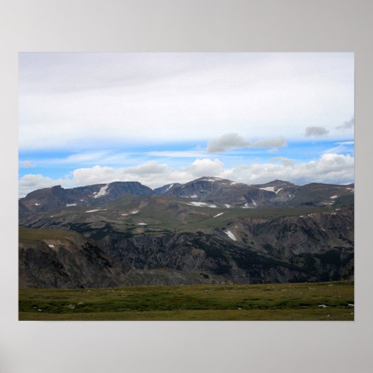 Beartooth Highway Landscape Color 16x20 ポスター (正面)
