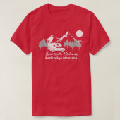 Beartooth Highway Red Lodge Montana  Truck Camper  Tシャツ (デザイン正面)
