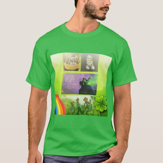 #BearWithUsProductionsグリーンデー Tシャツ (正面)