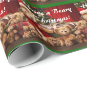 Bearyのクリスマスの包装紙 ラッピングペーパー (ロールコーナー)