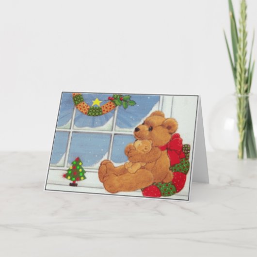 Bearyのクリスマス シーズンカード (正面)