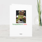 Bearyのメリークリスマス シーズンカード (裏面)