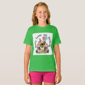 Bearyの菓子の第4誕生日 Tシャツ (正面フル)