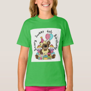 Bearyの菓子の第4誕生日 Tシャツ