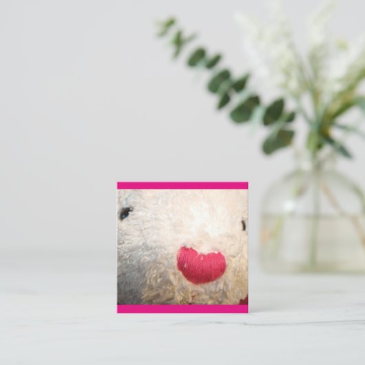 Beary名刺 スクエア名刺 (スタンド正面)