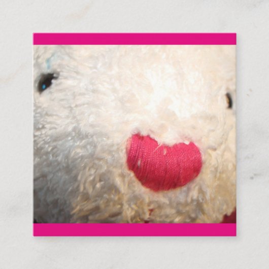 Beary名刺 スクエア名刺 (正面)