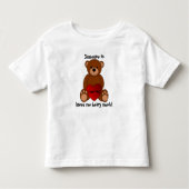"Beary多くの"幼児のTシャツ愛して下さい トドラーTシャツ (正面)