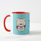 beary愛されたマグです。 くまが付いているかわいいマグ マグカップ (左)