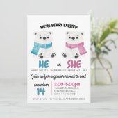 Beary興奮ジェンダーリビール招待状 招待状 (スタンド正面)