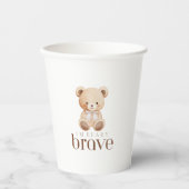 beary brave childhood cancer sick kids cute 紙コップ (正面)