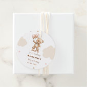 Beary First Balloon Boy 1st Birthday Teddy Bear フェイバータグ (インサイチュ)