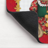 Beary Merry Christmas – ガールテディ マウスパッド (コーナー)