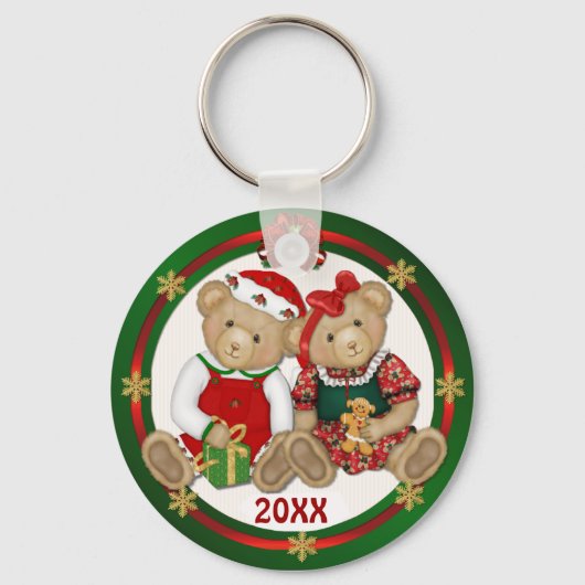 Beary Merry Christmas 20XX キーホルダー (正面)