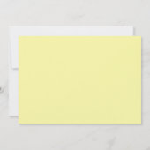 Beary Sweet Bear & Bee *PHOTO*誕生日5x7 招待状 (裏面)