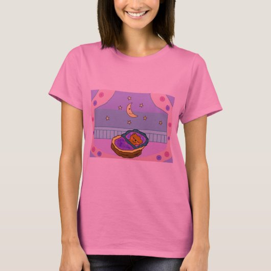 Beary Sweet Dreams新しいママTシャツ Tシャツ (正面)