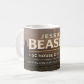 Beasley for District 11 コーヒーマグカップ (正面左)