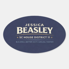 Beasley for SC House District 11 楕円形シール