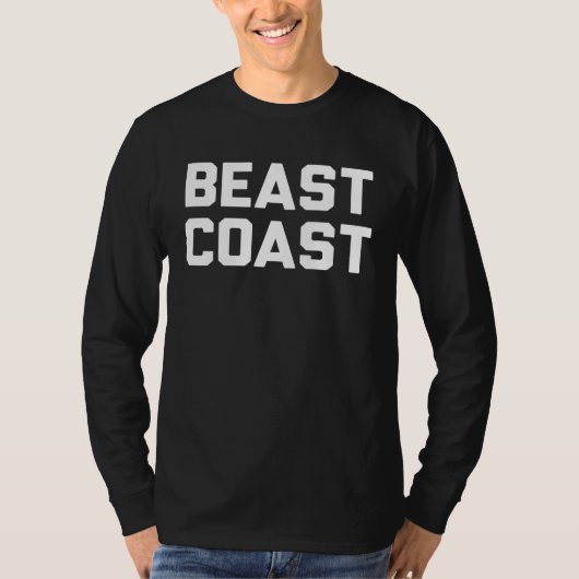 Beast Coast   East Coast Tシャツ (正面)
