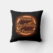 BEAST FRIENDS, FRIENDSHIP, FRIENDS LIKE FAMILY クッション (裏面)