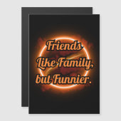 BEAST FRIENDS, FRIENDSHIP, FRIENDS LIKE FAMILY マグネット招待状 (正面/裏面)