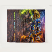 Beast riders wall tapestry タペストリー (正面(横))