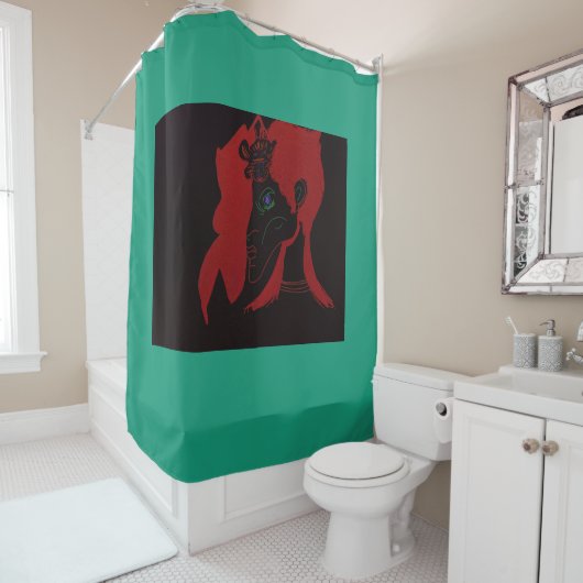 Beastmaster Queen シャワーカーテン (インサイチュ)