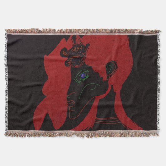 Beastmaster Queen スローブランケット (正面)