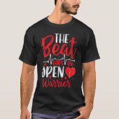 Beat Goes On Open Heart Surgery Bypass Surgery Sur Tシャツ (正面)