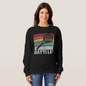 Beat Her Said Tennis Player スウェットシャツ (正面フル)