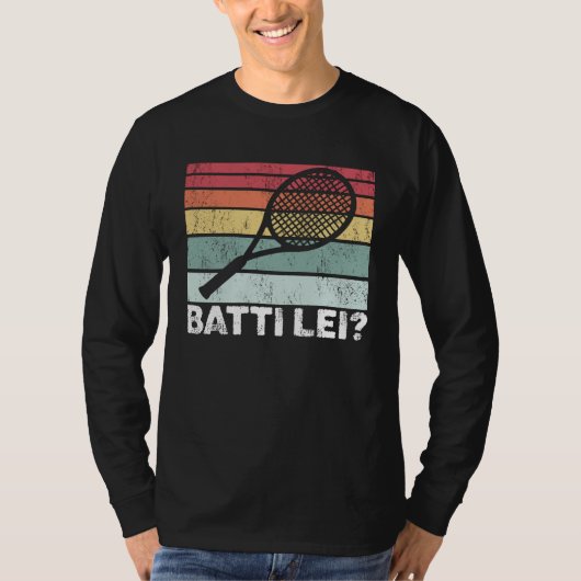 Beat Her  Said Tennis Player Tシャツ (正面)