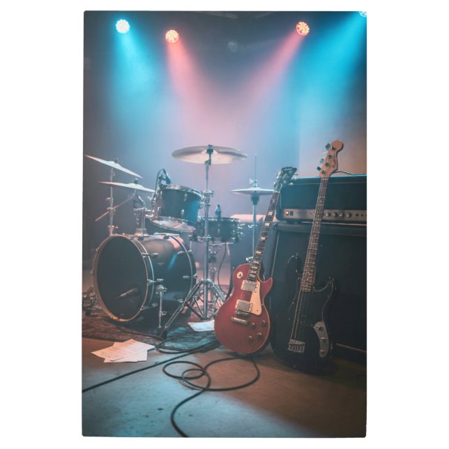 Beat & Light メタルプリント (正面)