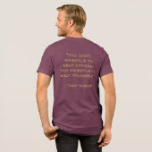 "Beat Yourself" トライブレンドＴシャツ (フル背面)