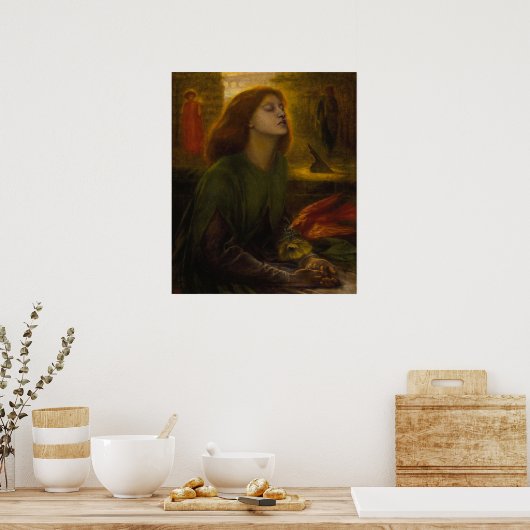 Beata Beatrixポスター ポスター (キッチン)