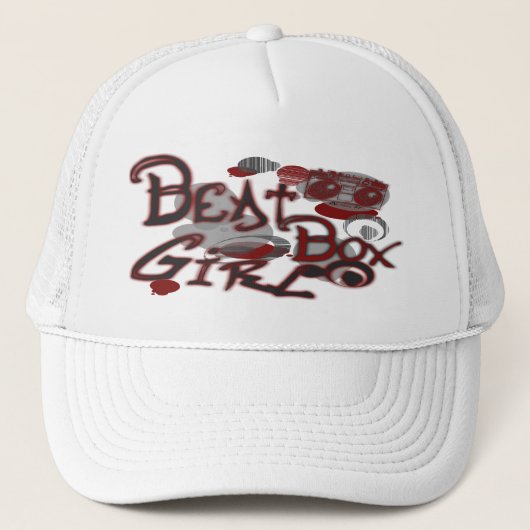 Beatboxの女の子Rの帽子 キャップ (正面)