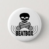 Beatbox 缶バッジ (正面)