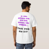 Beatbox Mr.Sound Tシャツ (裏面フル)